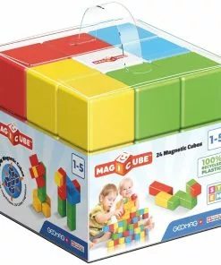 Geomag - Magicubes Preschool Green Recycled Plastics 24 Pieces
