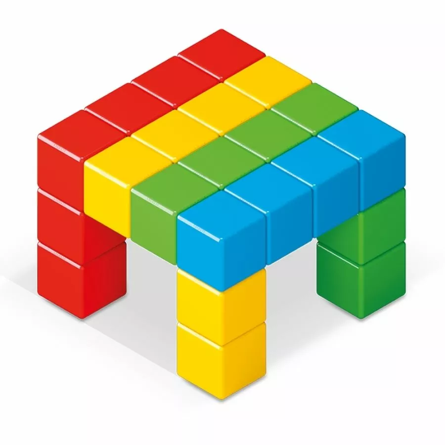 Geomag - Magicubes Preschool Green Recycled Plastics 24 Pieces 10 Geomag - Magicubes Preschool Green Recycled Plastics 24 Pieces - Image 8