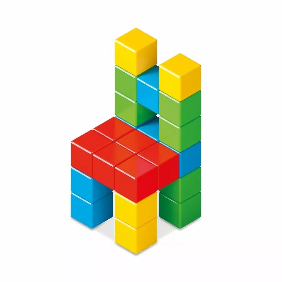 Geomag - Magicubes Preschool Green Recycled Plastics 24 Pieces 4 Geomag - Magicubes Preschool Green Recycled Plastics 24 Pieces - Image 2