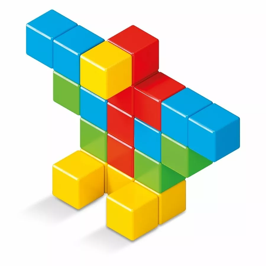 Geomag - Magicubes Preschool Green Recycled Plastics 24 Pieces 7 Geomag - Magicubes Preschool Green Recycled Plastics 24 Pieces - Image 5