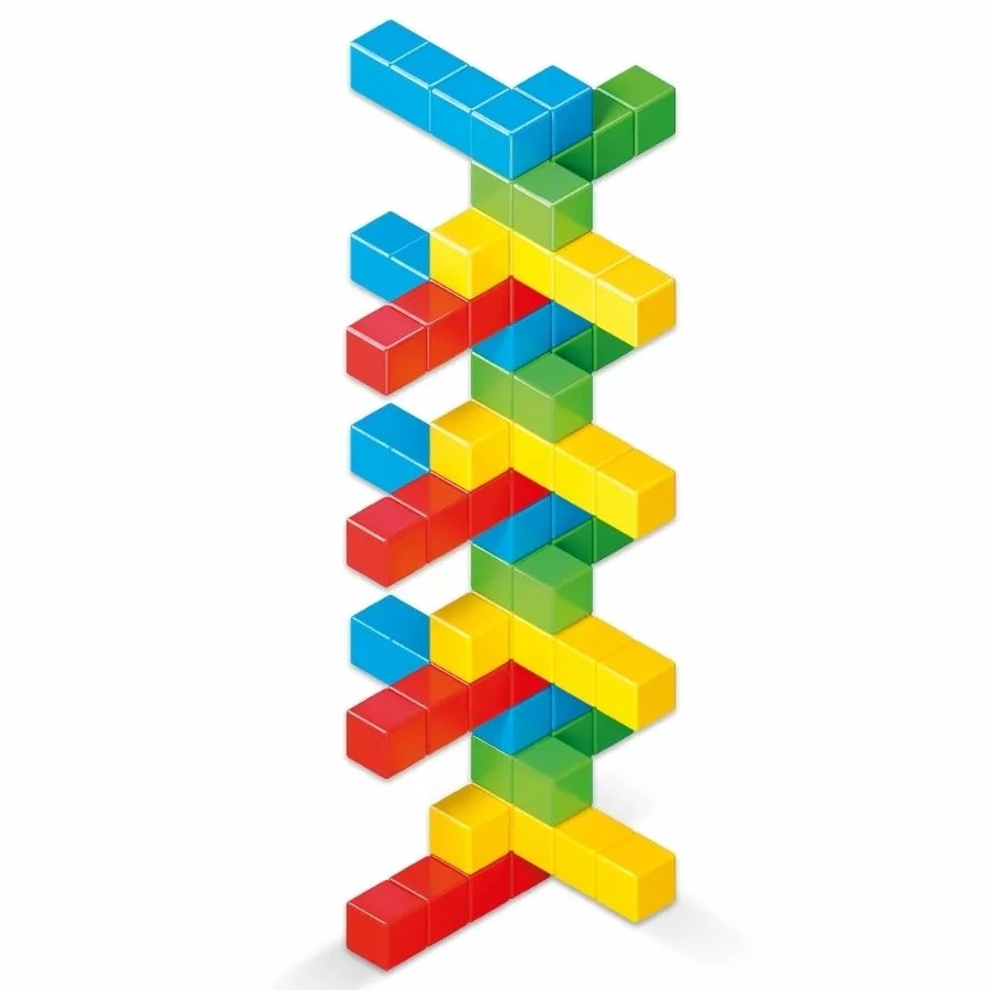 Geomag - Magicubes Preschool Green Recycled Plastics 64 Piece Set 6 Geomag - Magicubes Preschool Green Recycled Plastics 64 Piece Set - Image 4