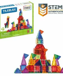 Magformers Tileblox - Rainbow 104 Piece Set (Pre-Order)