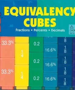 Learning Resources - Fraction Tower Cubes Equivalency Set Of 51