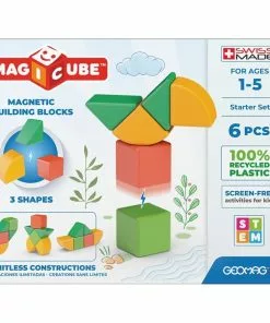 Geomag - Magicube Shapes Recycled Plastic Starter Set Of 6 Pieces 14 Geomag - Magicube Shapes Recycled Plastic Starter Set Of 6 Pieces -Educational Toys Shop 200 GeomagMagicubeShapesRecycledPlastic6Pieces 2 1024x1024