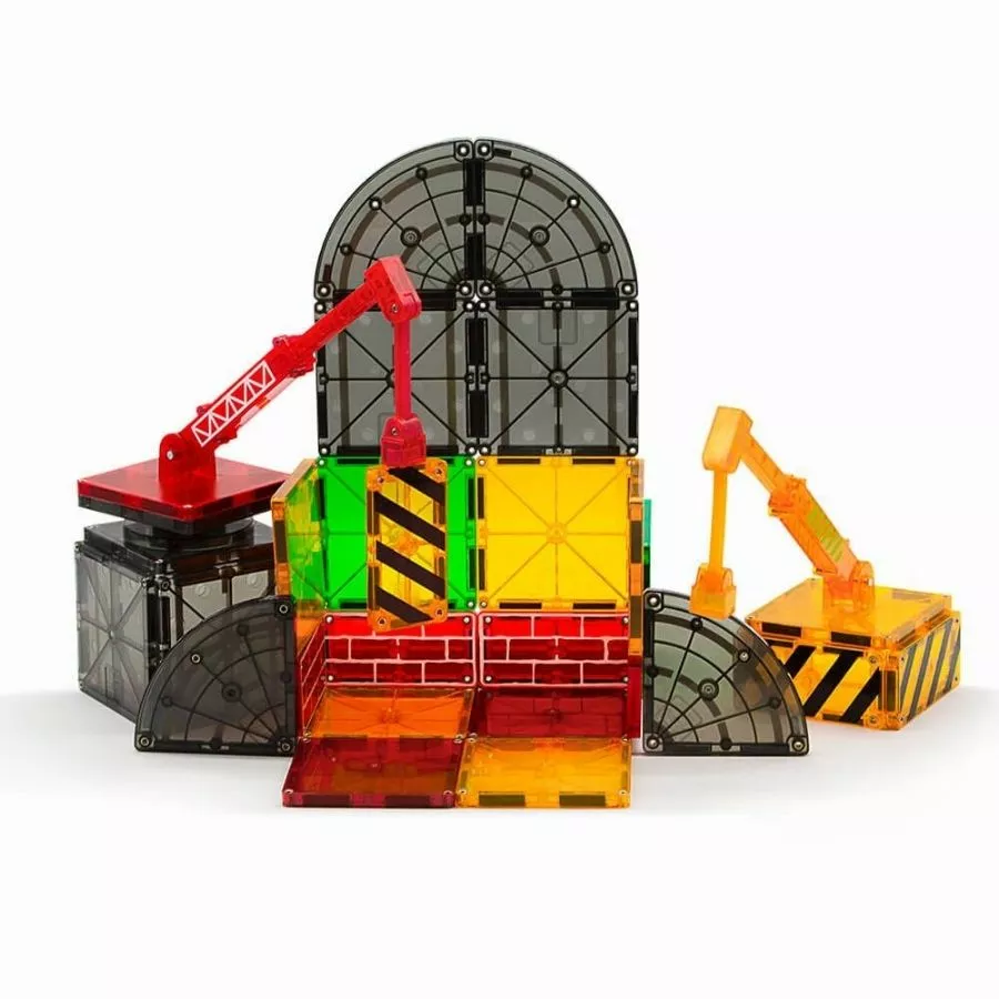 Magna-Tiles: Builder Clear Colours 32 Pieces Magnetic Tiles 8 Magna-Tiles: Builder Clear Colours 32 Pieces Magnetic Tiles - Image 6