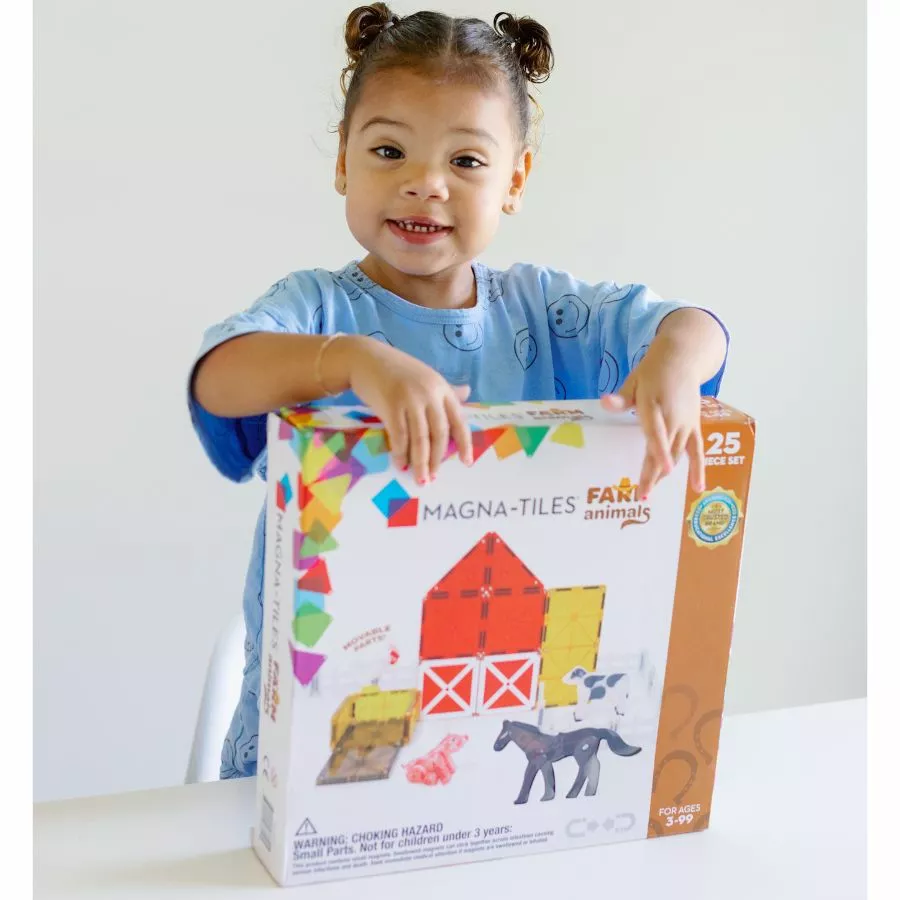 Magna-Tiles - Farm Animals 25-Piece Set Magnetic Tiles 16 Magna-Tiles - Farm Animals 25-Piece Set Magnetic Tiles - Image 14