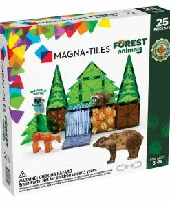 Magna-Tiles - Forest Animals 25-Piece Set Magnetic Tiles