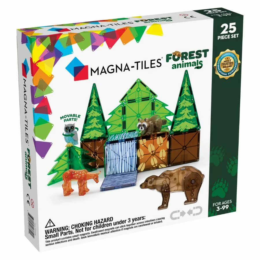Magna-Tiles - Forest Animals 25-Piece Set Magnetic Tiles 3 Magna-Tiles - Forest Animals 25-Piece Set Magnetic Tiles