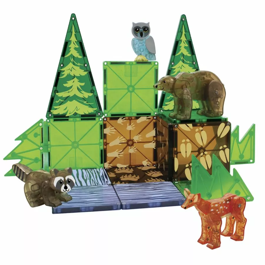 Magna-Tiles - Forest Animals 25-Piece Set Magnetic Tiles 5 Magna-Tiles - Forest Animals 25-Piece Set Magnetic Tiles - Image 3