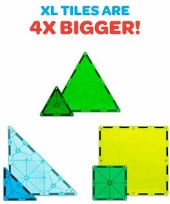 Magna-Tiles - Dino World XL 50 Piece Set Magnetic Tiles 10 Magna-Tiles - Dino World XL 50 Piece Set Magnetic Tiles -Educational Toys Shop 22850 Magna TilesDinoWorldXL50PieceSetMagneticTiles 3 1024x1024