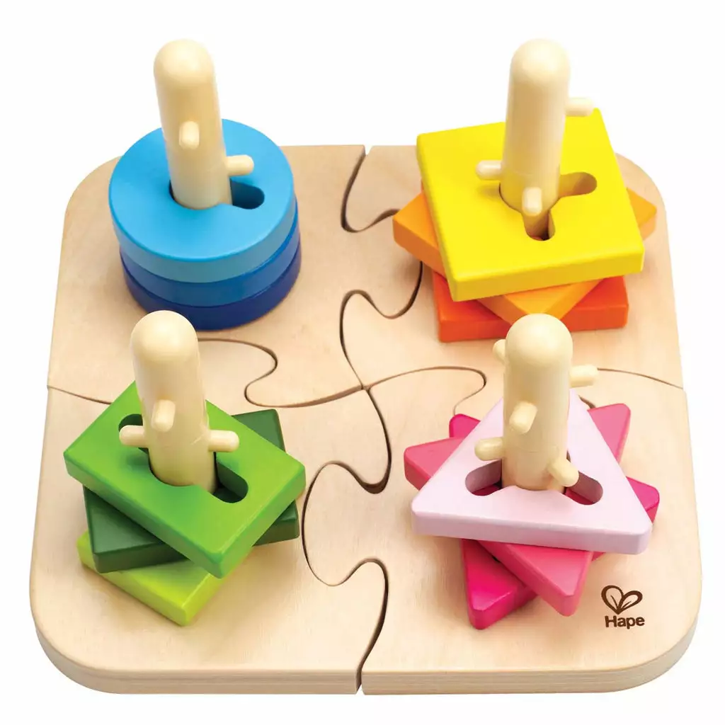 Hape - Creative Peg Puzzle 3 Hape - Creative Peg Puzzle