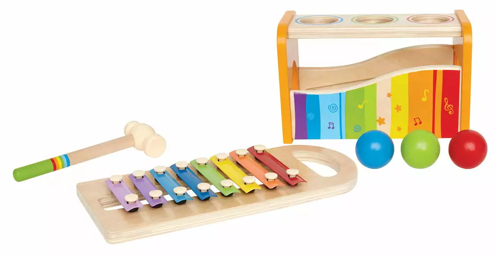 Hape - Early Melodies Pound And Tap Bench 3 Hape - Early Melodies Pound And Tap Bench