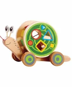 Hape - Snail Pull And Play Sorter