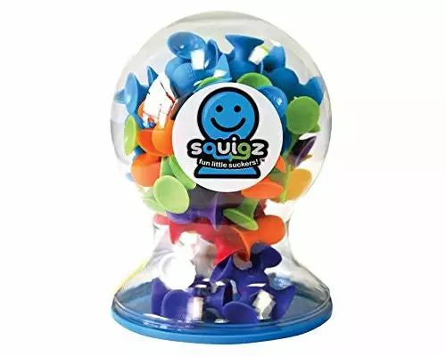 Fat Brain Toy Co Fat Brain Toys Co - Deluxe Squigz 50 Pieces 4 Fat Brain Toy Co Fat Brain Toys Co - Deluxe Squigz 50 Pieces - Image 2
