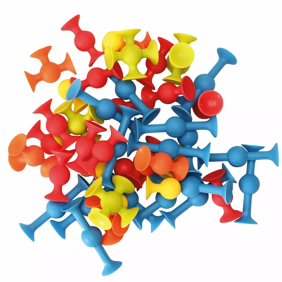 Fat Brain Toy Co Fat Brain Toys Co - Mini Squigz 4 Fat Brain Toy Co Fat Brain Toys Co - Mini Squigz - Image 2