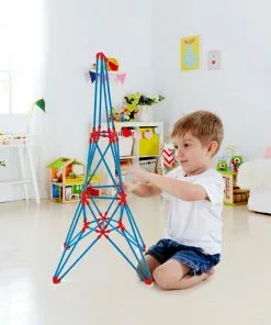 Hape - Flexistix Eiffel Tower, STEM Building Set (62 Pieces)