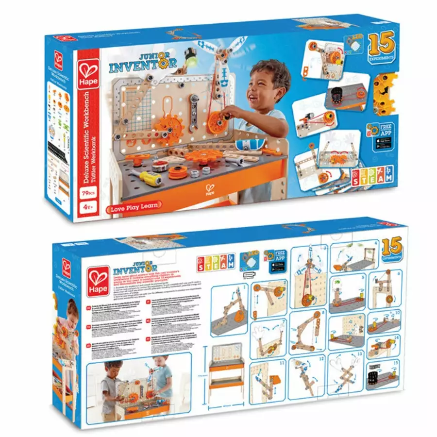 Hape Toys Hape - Junior Inventor: Deluxe Scientific Workbench 6 Hape Toys Hape - Junior Inventor: Deluxe Scientific Workbench - Image 4