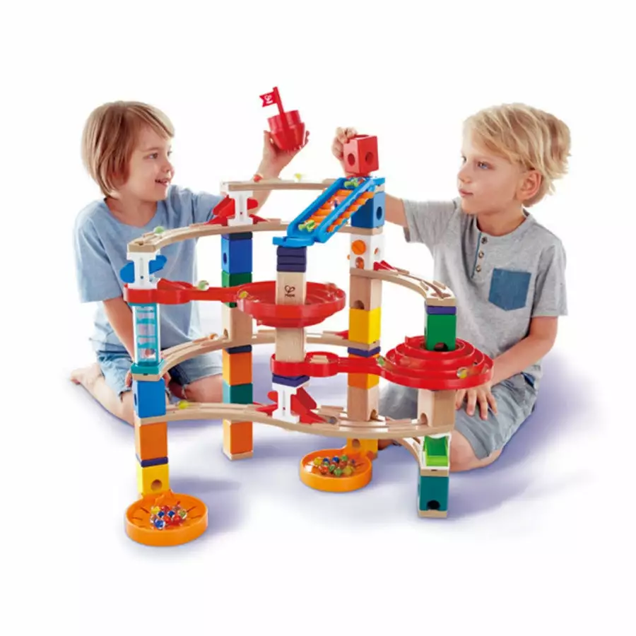 Hape Toys Hape - Quadrilla Super Spiral Marble Run 3 Hape Toys Hape - Quadrilla Super Spiral Marble Run