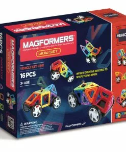 Magformers - Vehicles WOW Set 16 Pieces