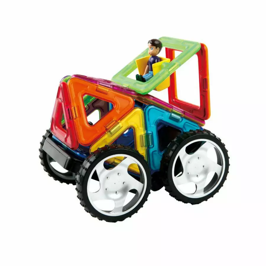 Magformers - Vehicles WOW Set 16 Pieces 4 Magformers - Vehicles WOW Set 16 Pieces - Image 2