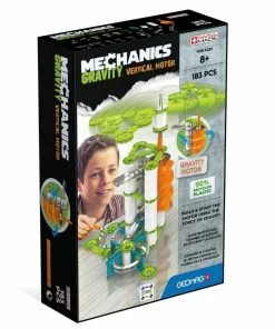 Geomag - Mechanics Gravity Recycled: Vertical Motor Recycled Plastic 183 Pieces