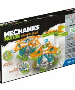 Geomag - Mechanic Magnetic Motion Recycle: Magnetic Gears Recycled 160 Pieces