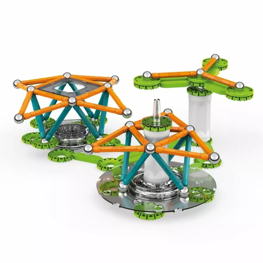 Geomag - Mechanic Magnetic Motion Recycle: Magnetic Gears Recycled 160 Pieces 4 Geomag - Mechanic Magnetic Motion Recycle: Magnetic Gears Recycled 160 Pieces - Image 2