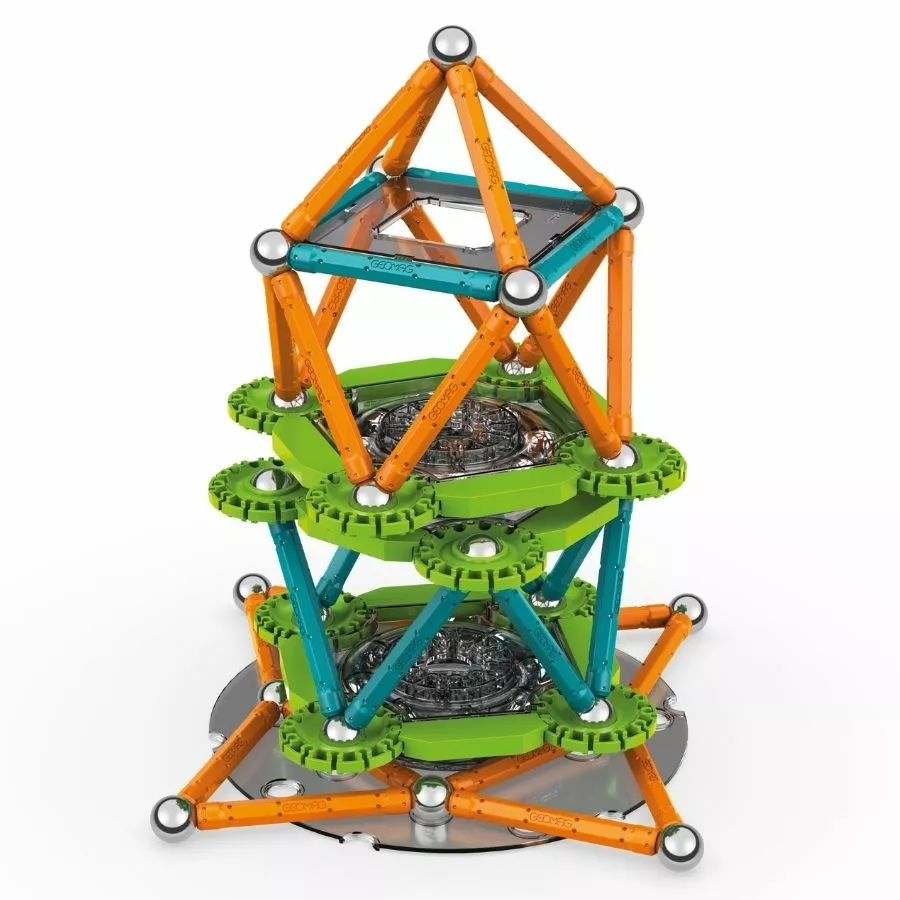 Geomag - Mechanic Magnetic Motion Recycle: Magnetic Gears Recycled 160 Pieces 5 Geomag - Mechanic Magnetic Motion Recycle: Magnetic Gears Recycled 160 Pieces - Image 3