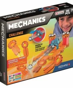 Geomag - Mechanics Challenge Goal Magnetic Target Shooter 95 Pieces