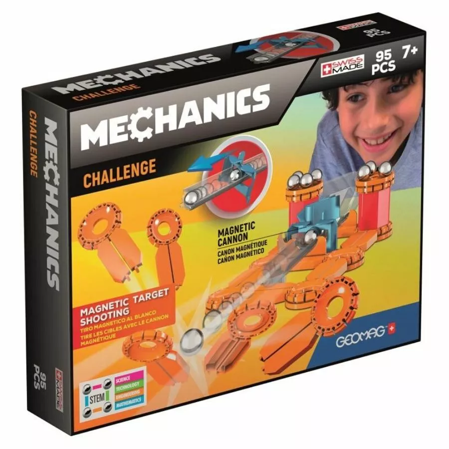 Geomag - Mechanics Challenge Goal Magnetic Target Shooter 95 Pieces 3 Geomag - Mechanics Challenge Goal Magnetic Target Shooter 95 Pieces