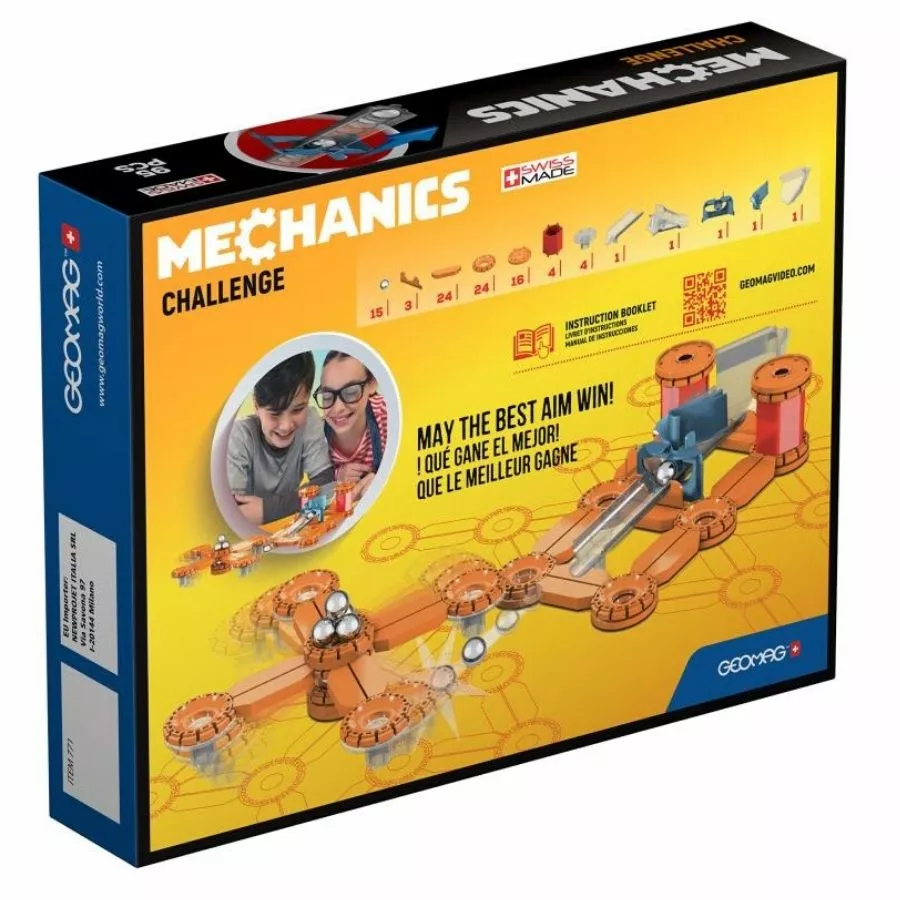 Geomag - Mechanics Challenge Goal Magnetic Target Shooter 95 Pieces 4 Geomag - Mechanics Challenge Goal Magnetic Target Shooter 95 Pieces - Image 2