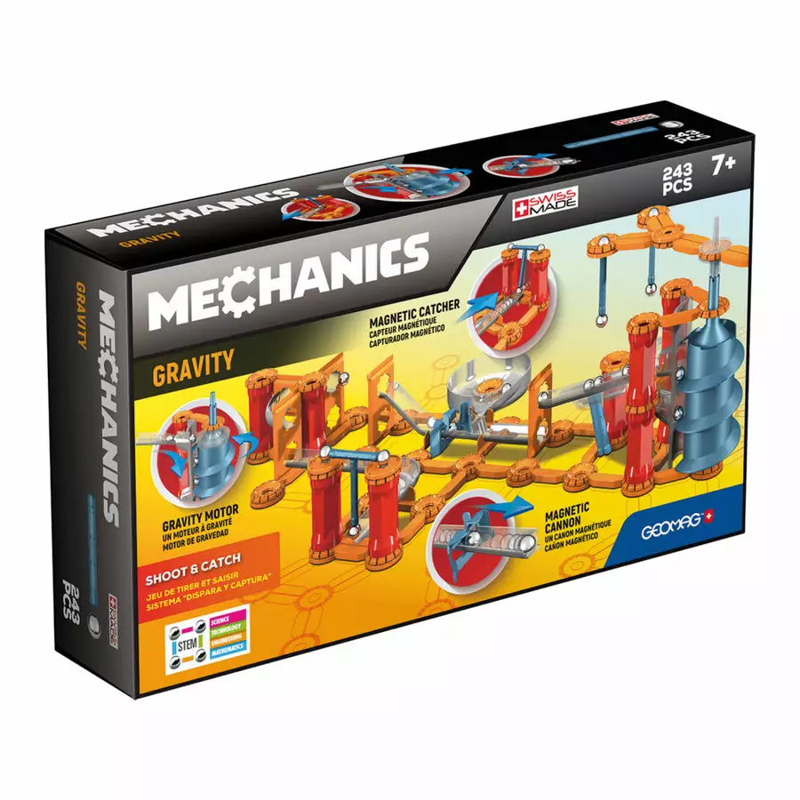 Geomag - Mechanics Gravity Jump Run 243 Pieces 3 Geomag - Mechanics Gravity Jump Run 243 Pieces