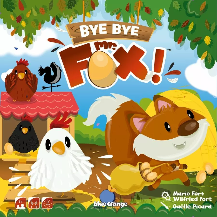 Blue Orange Games - Bye Bye Mr Fox 3 Blue Orange Games - Bye Bye Mr Fox