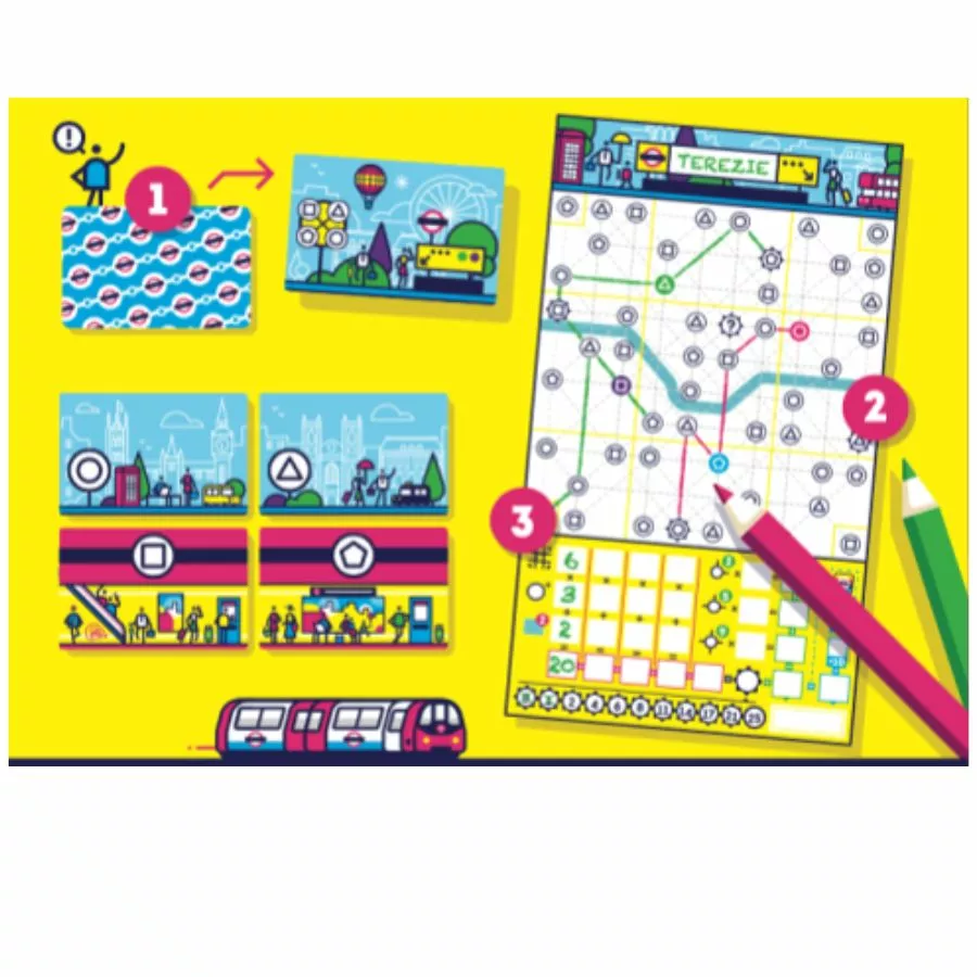 Blue Orange Games - Next Station London Game 6 Blue Orange Games - Next Station London Game - Image 4