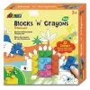 Avenir - Blocks N Crayons Dinosaurs Art Set 1 Avenir - Blocks N Crayons Dinosaurs Art Set -Educational Toys Shop BTS216014 AvenirBlocksNCrayonsDinosaursArtSet 1 1024x1024