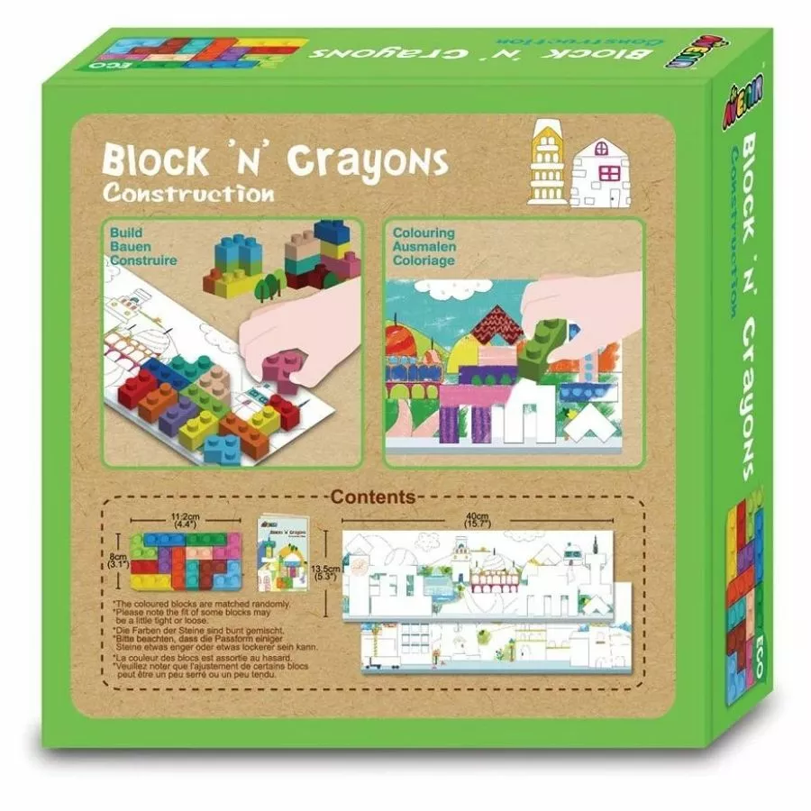 Avenir - Blocks N Crayons Construction Art Set 5 Avenir - Blocks N Crayons Construction Art Set - Image 3