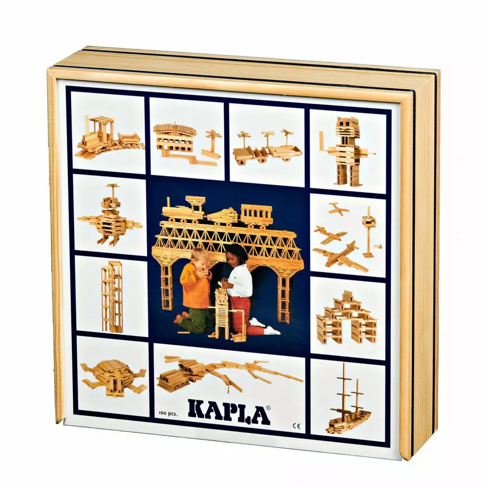 Kapla - 100 Wooden Planks 3 Kapla - 100 Wooden Planks