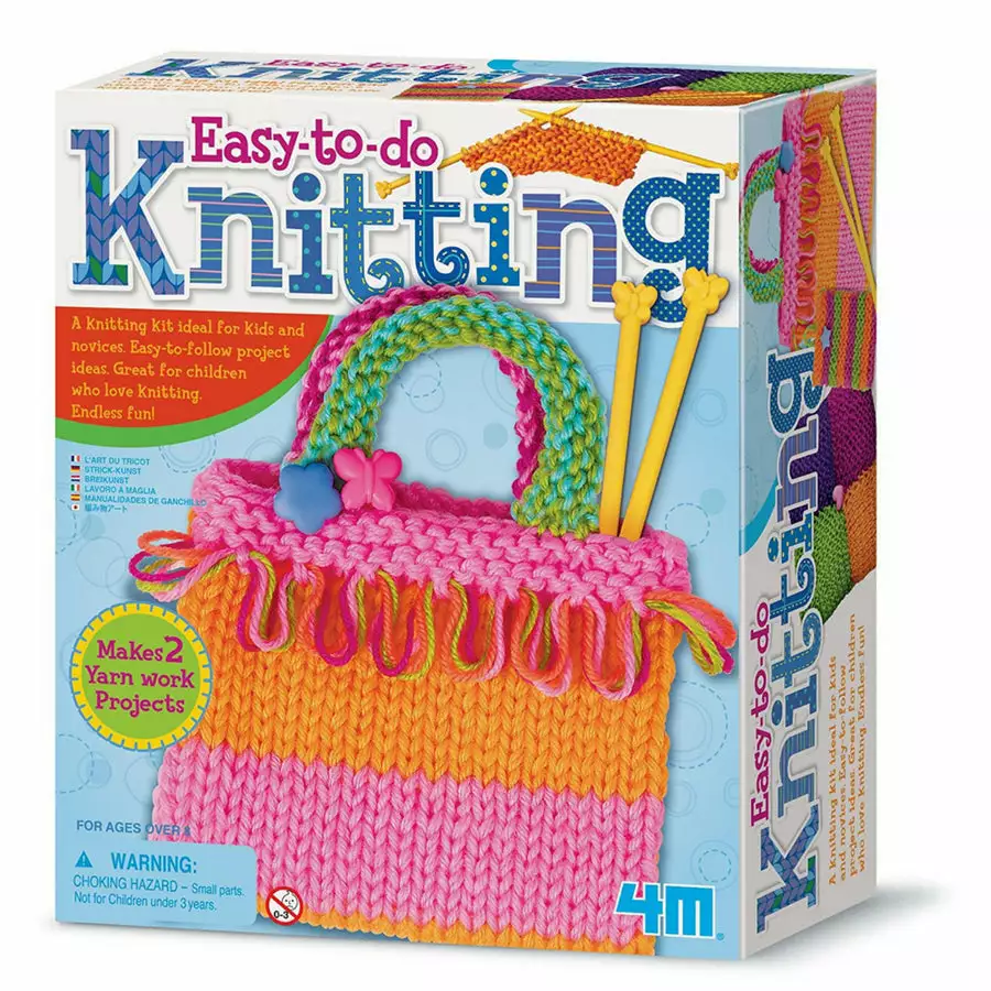 4M - Easy To Do Knitting Art Kit 3 4M - Easy To Do Knitting Art Kit