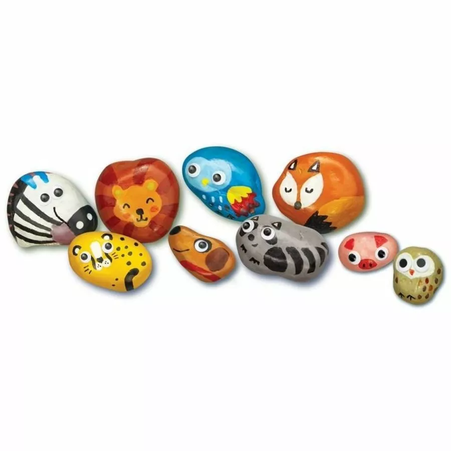 4M - KidzMaker Magical Animal Rock Painting 5 4M - KidzMaker Magical Animal Rock Painting - Image 3