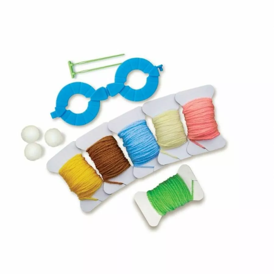 4M - KidzMaker Make Your Own Pom Pom Craft Kit 5 4M - KidzMaker Make Your Own Pom Pom Craft Kit - Image 3