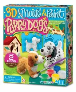 4M - Mould And Paint: 3D Puppy Dogs