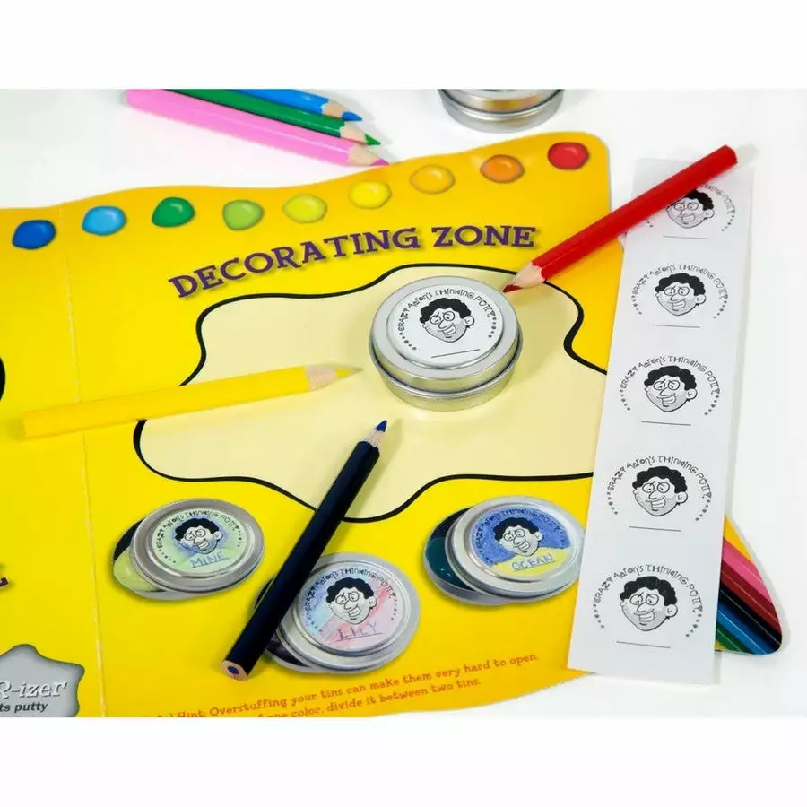 Crazy Aarons Thinking Putty - Mixed By Me Thinking Putty Kit 4 Crazy Aarons Thinking Putty - Mixed By Me Thinking Putty Kit - Image 2