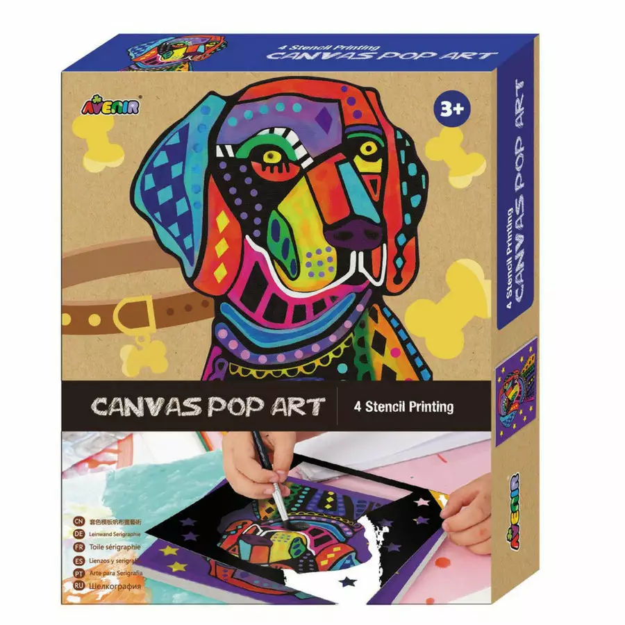 Avenir - Canvas Pop Art: Dog 3 Avenir - Canvas Pop Art: Dog
