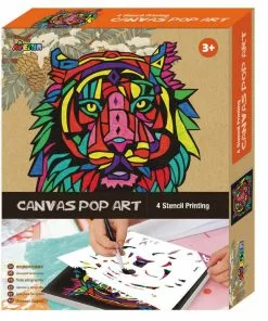 Avenir - Canvas Pop Art: Lion