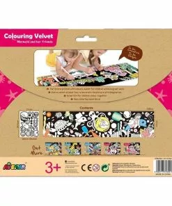 Avenir - Velvet Giant Colouring Poster: Mermaid 5 Avenir - Velvet Giant Colouring Poster: Mermaid -Educational Toys Shop CH191692 AvenirVelvetGiantPosterMermaid 2 1024x1024