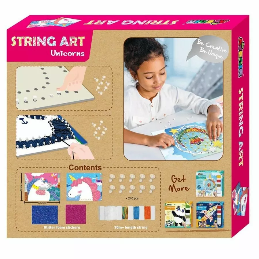 Avenir - String Art Unicorn Craft Kit 4 Avenir - String Art Unicorn Craft Kit - Image 2