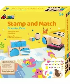 Avenir - Stamp And Match: Create Pet