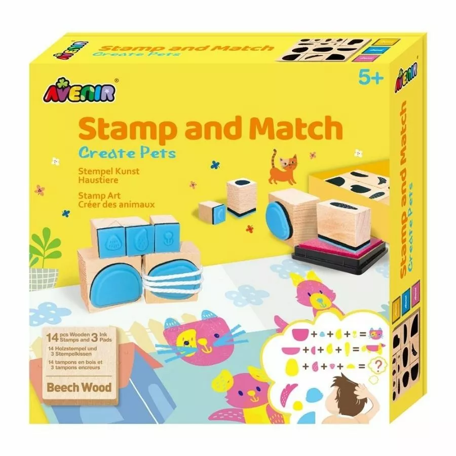 Avenir - Stamp And Match: Create Pet 3 Avenir - Stamp And Match: Create Pet
