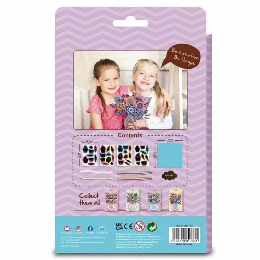 Avenir - Scratch Art Cake Bouquet 5 Avenir - Scratch Art Cake Bouquet - Image 3