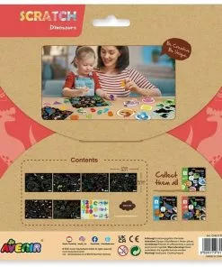 Avenir - Scratch Art: Dinosaurs 6 Avenir - Scratch Art: Dinosaurs -Educational Toys Shop CH211791 AvenirScratchArtDinosaurs 2 1024x1024